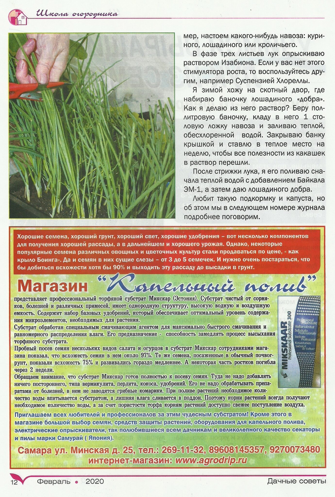 ДАЧНЫЕ СОВЕТЫ С ГАЛИНОЙ СТАРОСЕЛЬЦЕВОЙ Февраль 2020